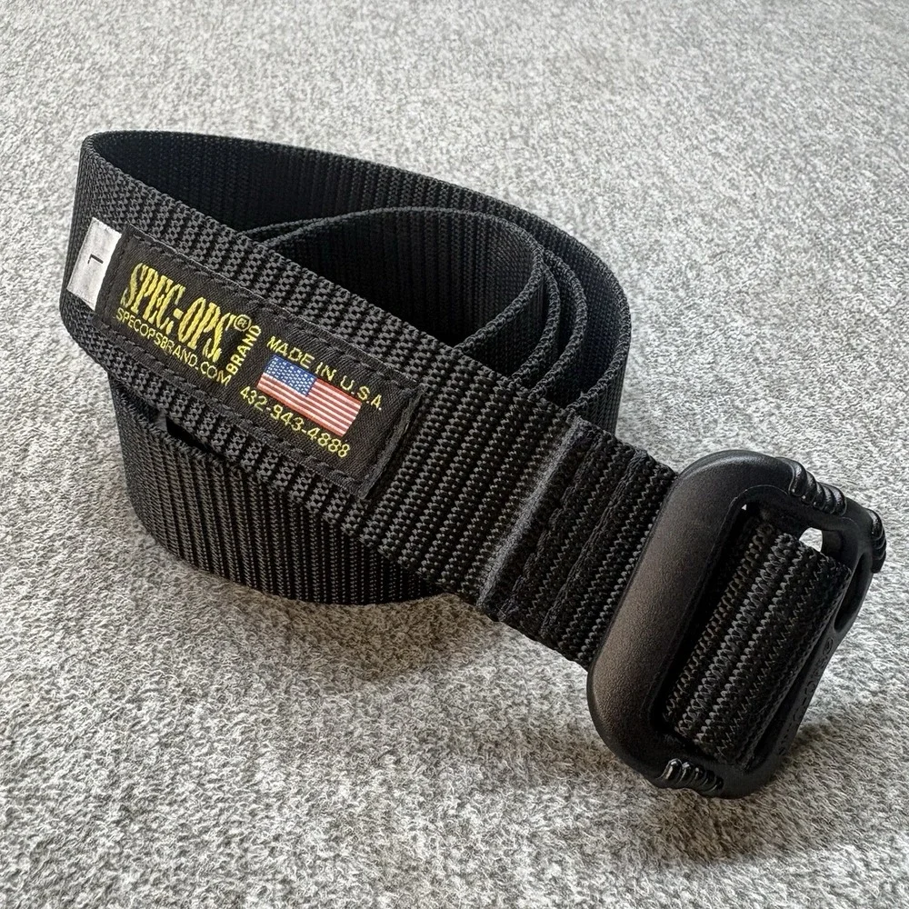 Spec-Ops Brand Duty Belt Black Men's L 52